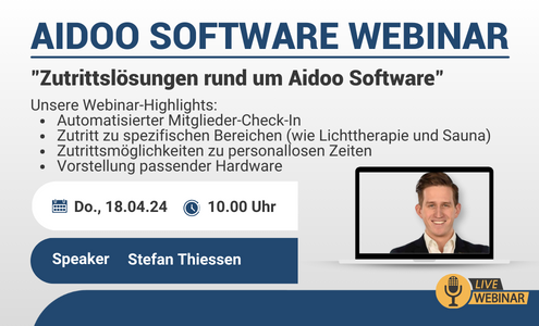 "Zutrittslösungen rund um Aidoo Software" 2