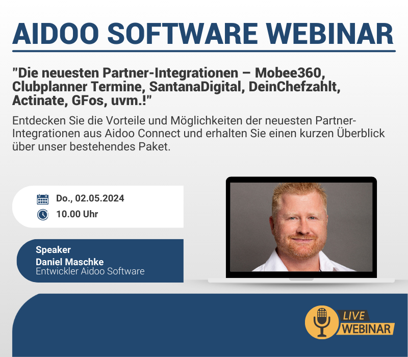 Aidoo Webinar "Die neuesten Partner-Integrationen..." 02.05.24 1