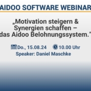 Aidoo Webinar "Motivation steigern & Synergien schaffen - das Aidoo Belohnungssystem." 4