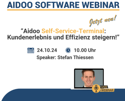 „Aidoo Self-Service-Terminal: Kundenerlebnis und Effizienz steigern!“ Aidoo Webinar 1