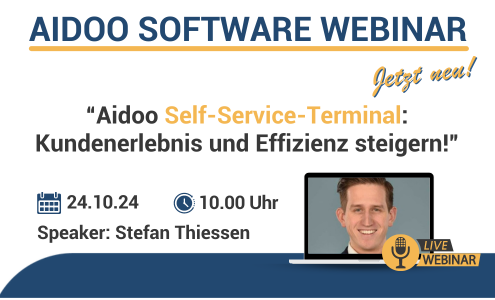 "Aidoo Self-Service-Terminal: Kundenerlebnis und Effizienz steigern!" Aidoo Webinar 1