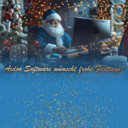 Aidoo Software Weihnachtsmann mit Wünschen.